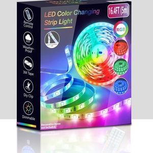 Electric 16.4ft/5M 300 LED Bulbs Waterproof Multi-color lights